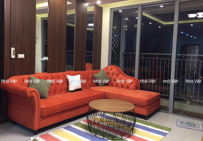 Giao sofa cổ điển nhà anh Dũng - Park Hiu 6 - Timecity Giao sofa cổ điển nhà anh Dũng - Park Hiu 6 - Timecity