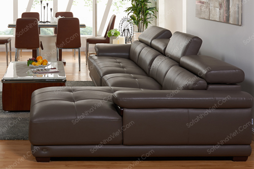 Phòng khách sang trọng với sofa góc Sofa góc mã 103