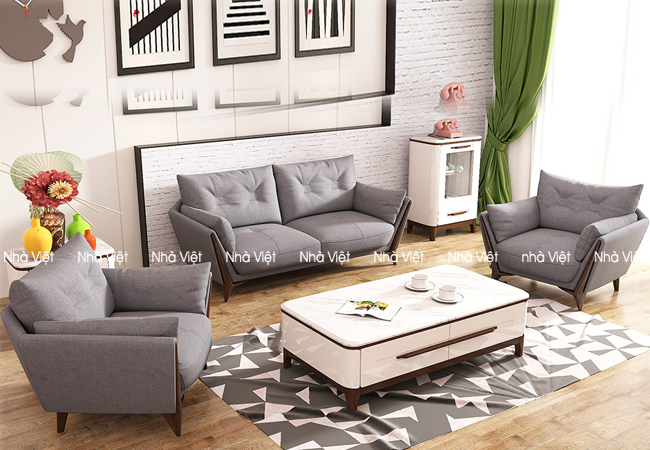 Sofa nỉ mã 087