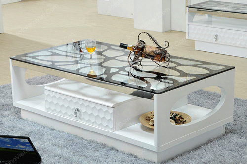 Mẫu bàn trà phong cách đơn giản Bàn trà sofa mã 10