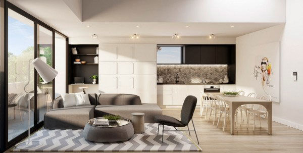 Thiết kế phòng khách cho căn hộ chung cư nhỏ 6