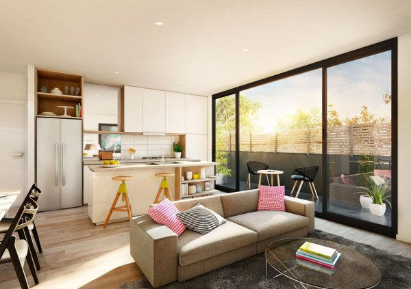 Thiết kế phòng khách cho căn hộ chung cư nhỏ 7