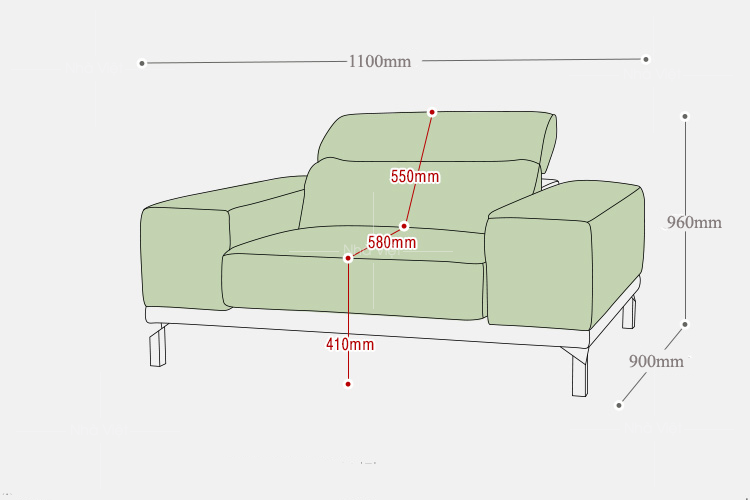 Tìm hiểu kích thước sofa da theo từng kiểu dáng thiết kế