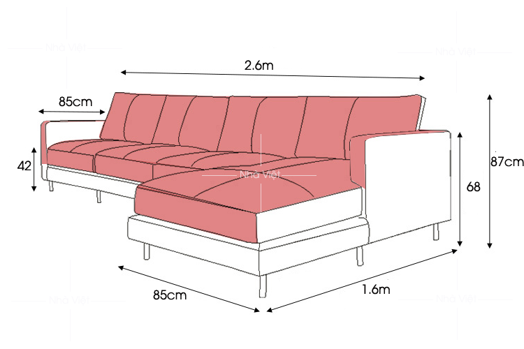 Sofa cao cấp bọc dã mã 122