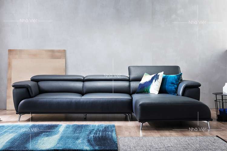 Sofa cao cấp dạng góc mã 123