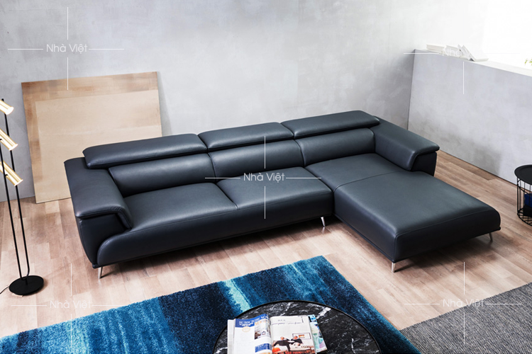 Sofa cao cấp dạng góc mã 123