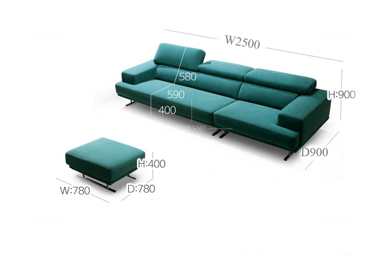 Sofa cao cấp mã 804
