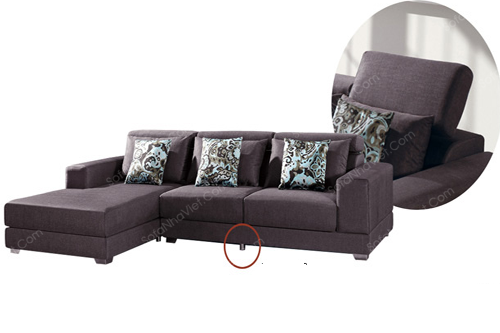 Ghế sofa cao cấp gam màu đen chánh bẩn Sofa cao cấp mã 908