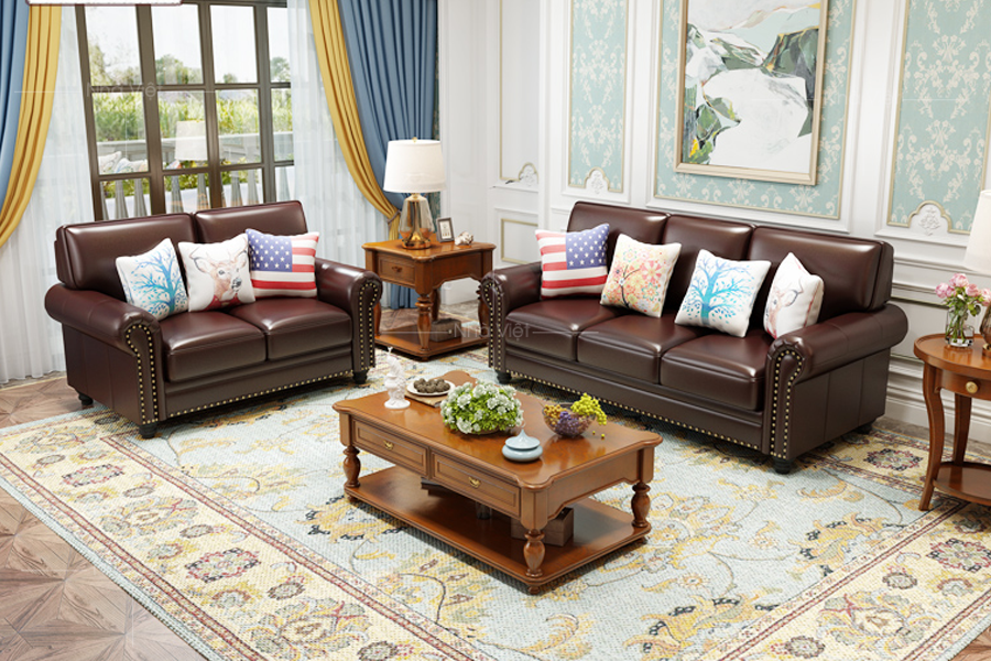 Sofa cổ điển phòng khách rộng Doric 06