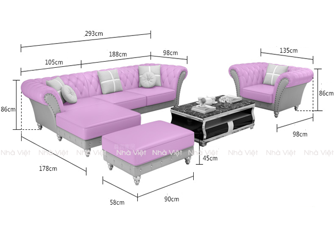 Sofa cổ điển mã 45