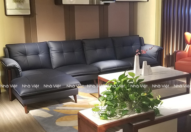 Mẫu sofa da cao cấp nhập khẩu đến từ Nhà Việt Sofa da DH 179