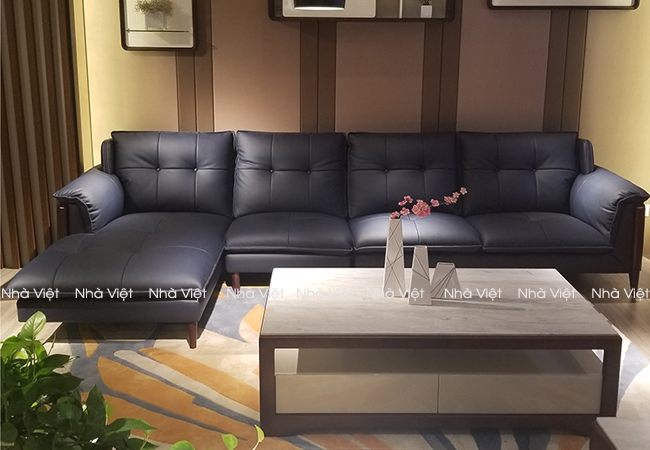 Mẫu sofa da cao cấp nhập khẩu đến từ Nhà Việt Sofa da DH 179