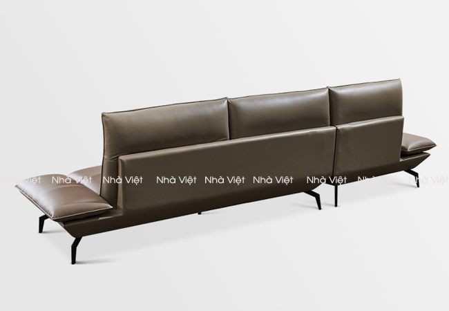 Bộ bàn ghế sofa da thiết kế kiểu dáng nhỏ gọn, thông minh tiện ích Sofa da DH 182