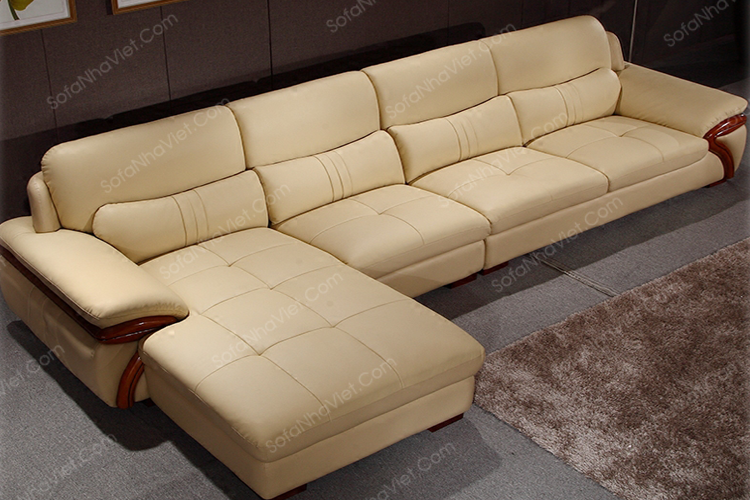 Sofa da giá rẻ có nên mua hay không ? và mua ở đâu tốt Sofa da mã 46