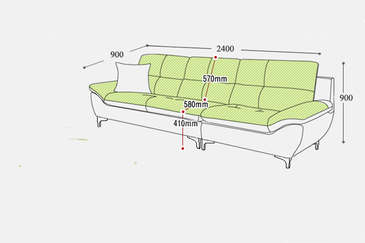 Bộ ghế với chất liệu da thật nhập khẩu Sofa da DH 041