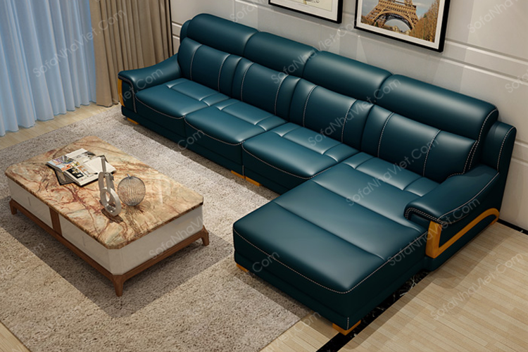 4 ưu điểm của sofa da cao cấp mà khách hàng cần biết Sofa da mã 48