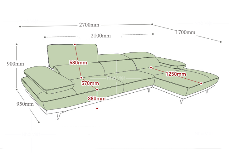 Sofa da DH 134