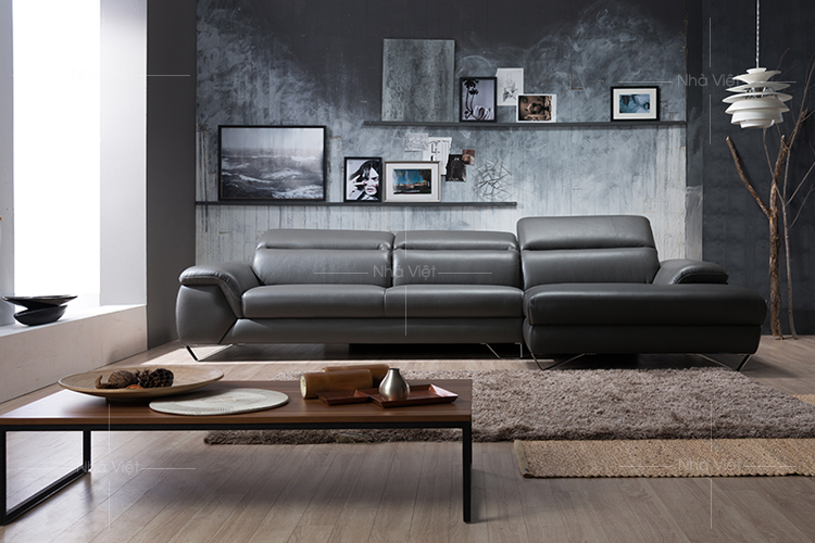 Những điều cần biết khi mua sofa da hiện đại Sofa da hiện đại DH-49