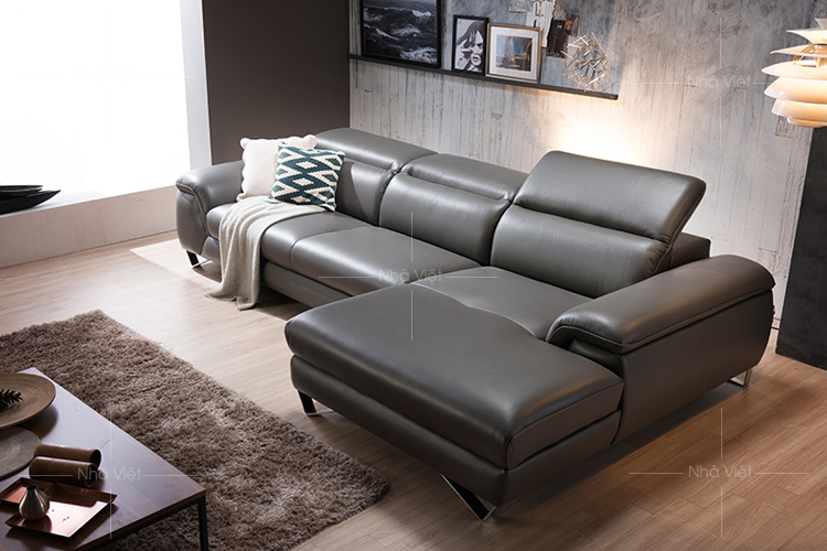 Những điều cần biết khi mua sofa da hiện đại Sofa da hiện đại DH-49