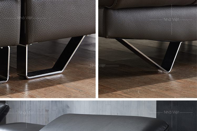 Những điều cần biết khi mua sofa da hiện đại Sofa da hiện đại DH-49