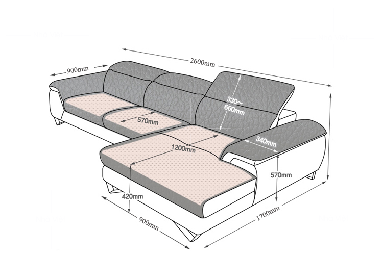 Những điều cần biết khi mua sofa da hiện đại Sofa da hiện đại DH-49
