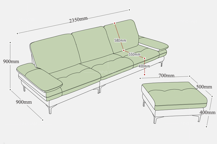 Sofa da Lemas DH060