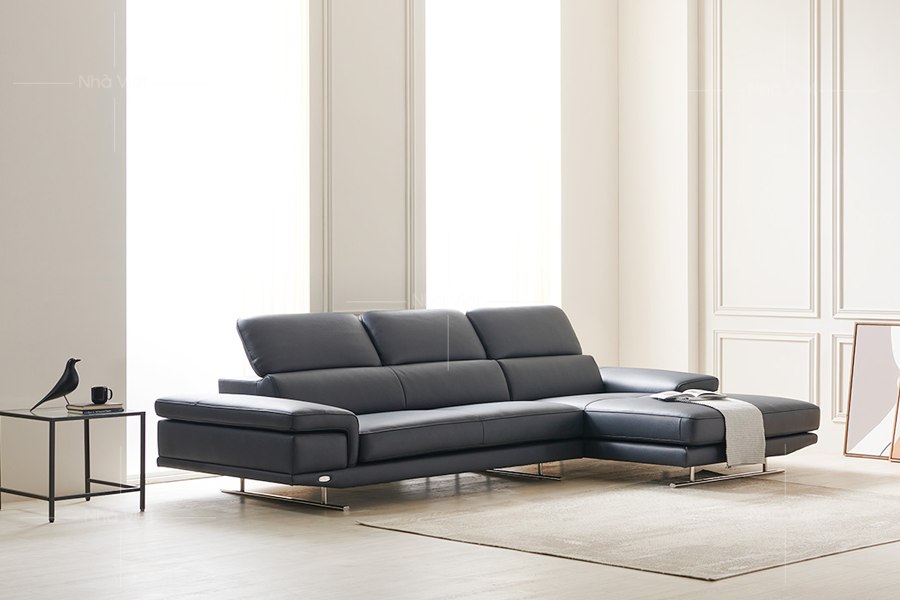 Sofa da phòng khách DH 182