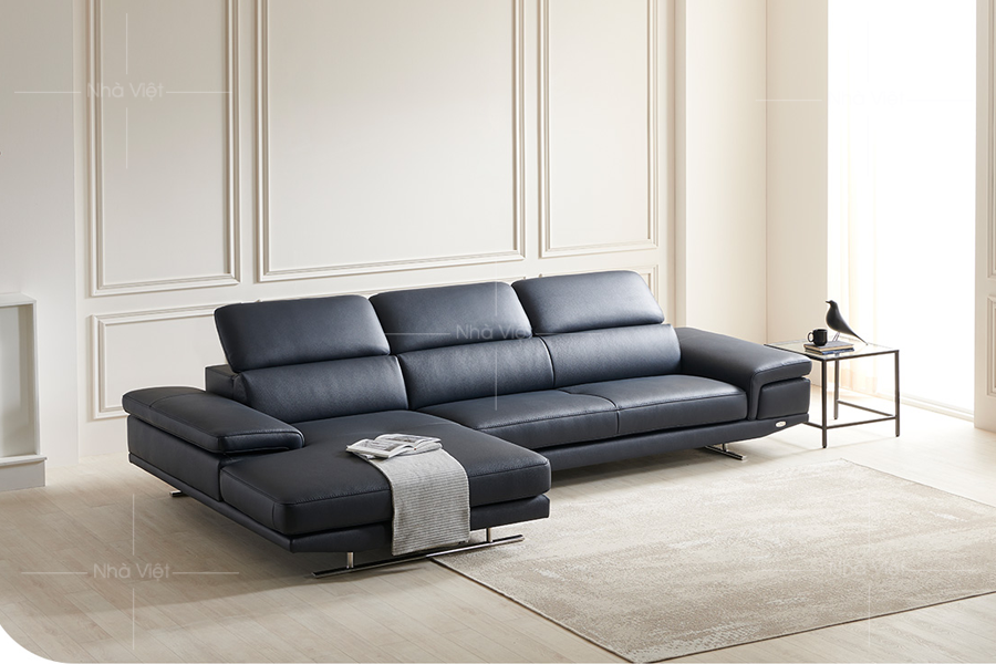 Sofa da phòng khách DH 182