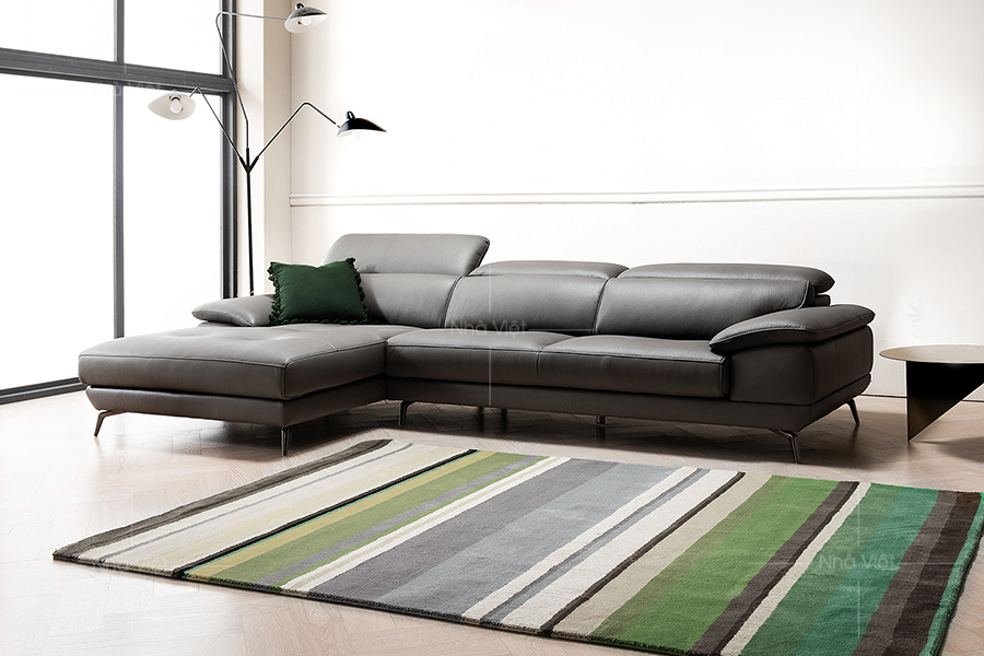 Sofa da công nghiệp DH 10