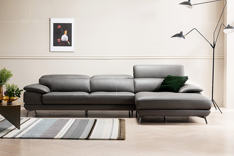 Sofa da công nghiệp DH 10