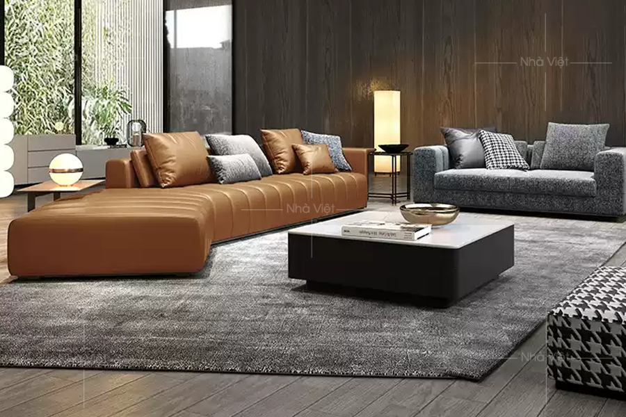Sofa da Mitoni phong cách Italia DH191