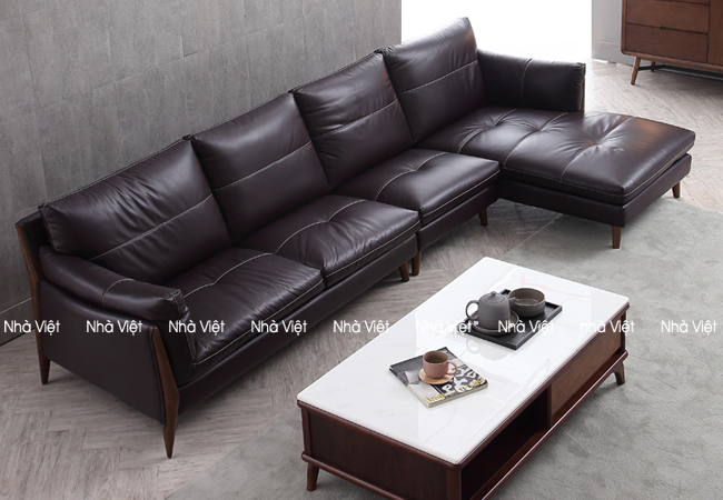 Sự khác biệt giữa các mẫu sofa Nhà Việt Sofa da DH 169