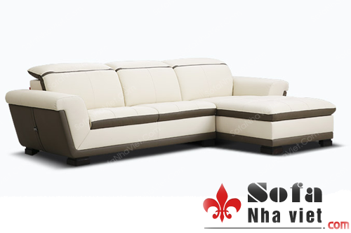 Sô pha da với thiết kế phối màu sắc tạo ấn tượng đẹp Sofa da mã 024