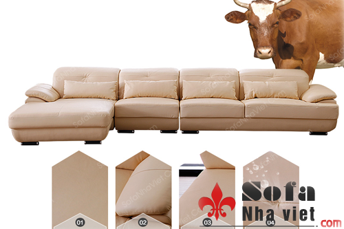 Sofa giả da cao cấp, Bán ghế sofa da Sofa da mã 029