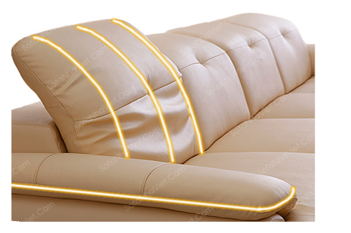 Sofa giả da cao cấp, Bán ghế sofa da Sofa da mã 029