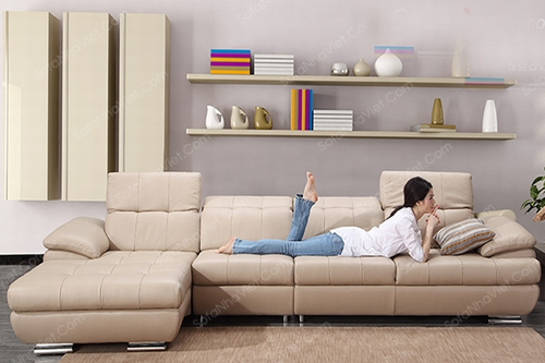 Mau sofa da Han Quoc nhap khau cao cap Sofa da mã 205