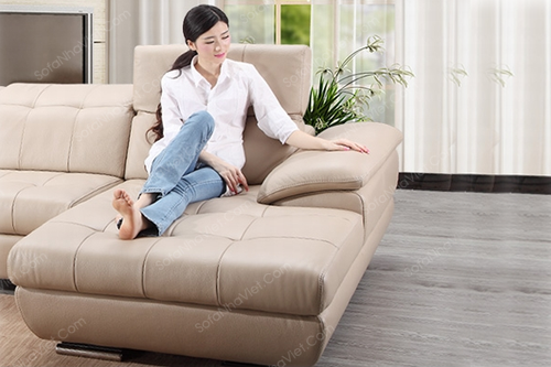 Mau sofa da Han Quoc nhap khau cao cap Sofa da mã 205