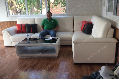 Xưởng đóng mới ghế sofa da giá rẻ Sofa da mã 208