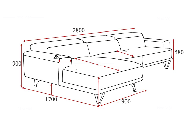 Sofa đẹp DL 40