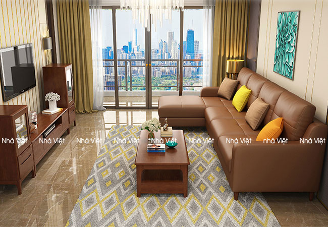 Sô fa đẹp góc nhỏ mang thương hiệu Nhà Việt Sofa đẹp DL 73