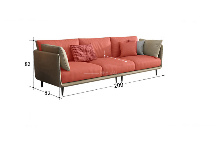 Sofa đẹp phòng khách nhỏ DL-08