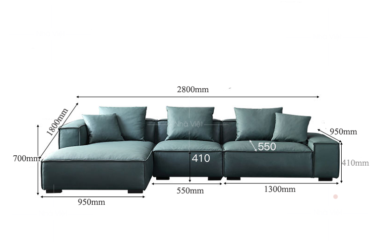 Sofa đẹp phòng khách DL-22