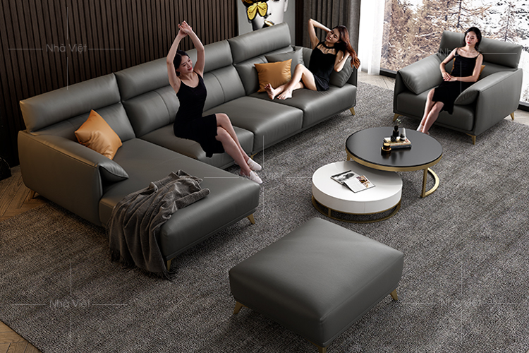 Sofa đẹp chung cư DL58