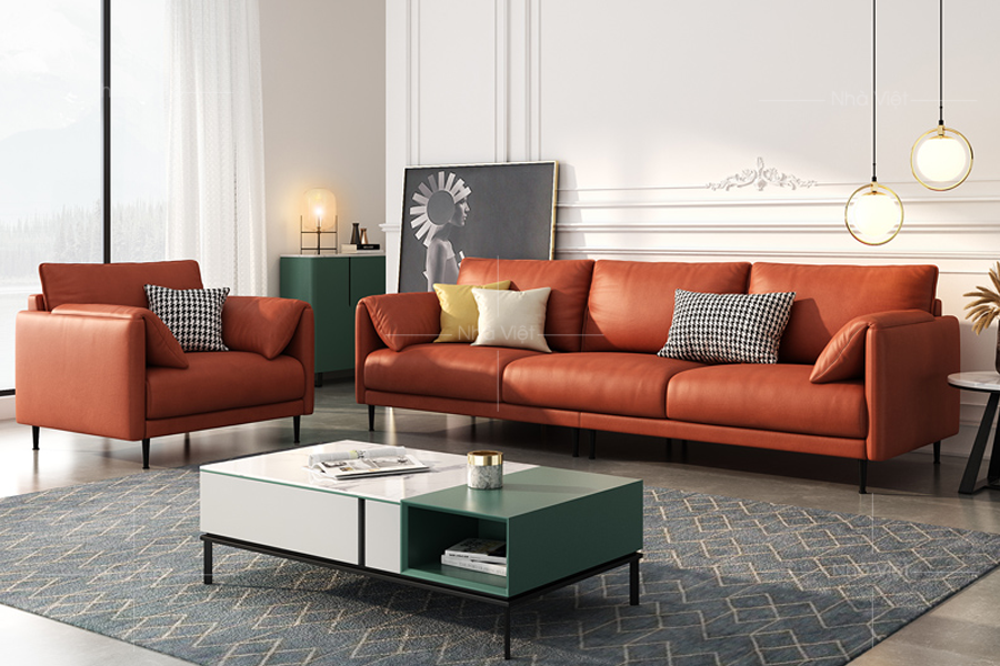 Sofa đẹp kiểu dáng văng đơn DL33