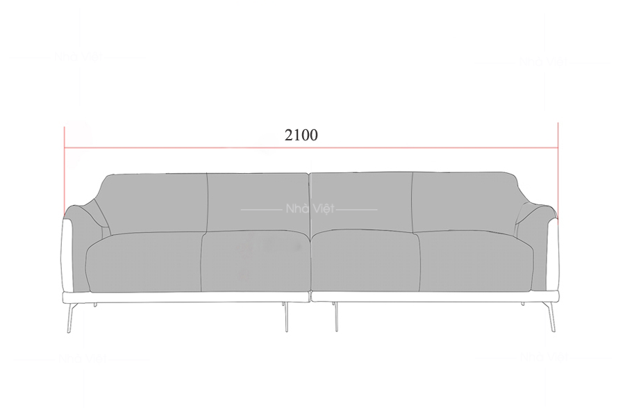 Sofa đẹp hiện đại DL 56