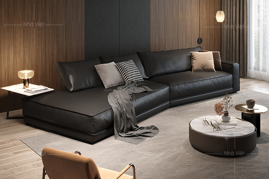 Sofa đẹp da Nhật Bản DL24