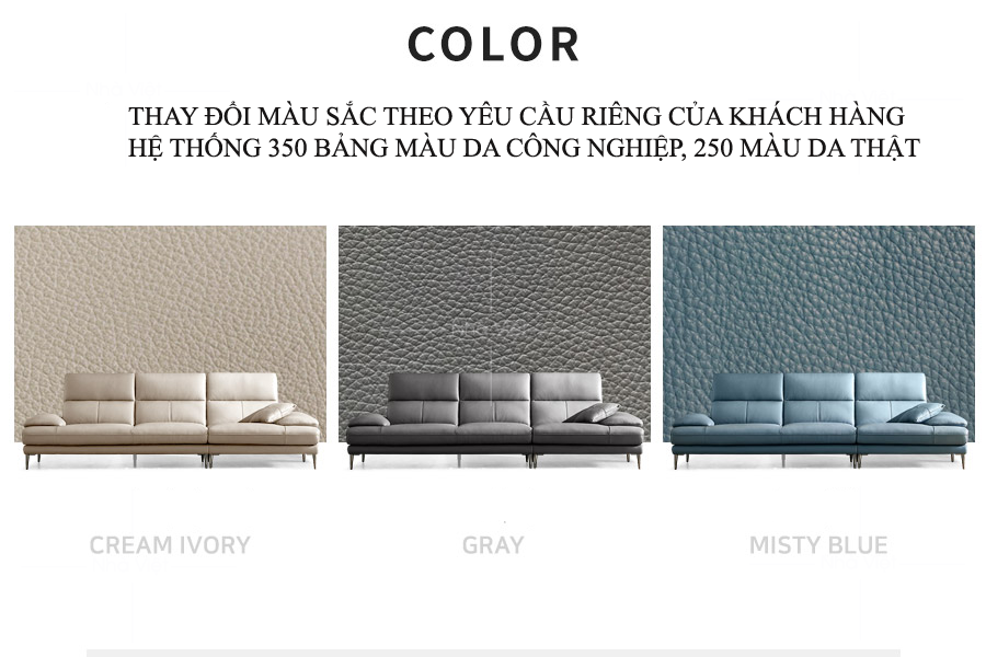 Sofa đẹp kích thước 2,35m mã 107