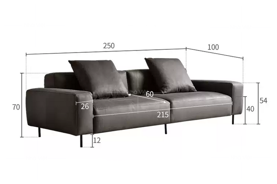 Sofa đẹp phòng khách nhỏ DL21