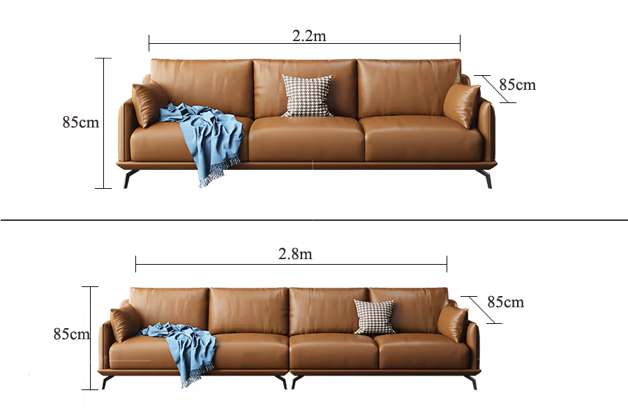 Sofa đẹp cho chung cư DL17