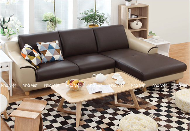 Sofa dep boc da net loi cuon day me hoac Sofa đẹp DL 88